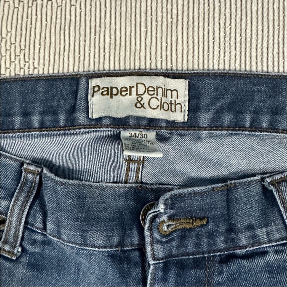 EUC Paper Denim & Cloth Jeans Straight Fit Sz 34/40